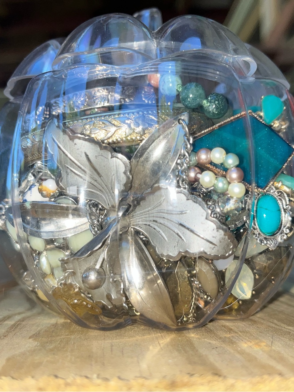 Nature/Earthy inspired Jewelry jar